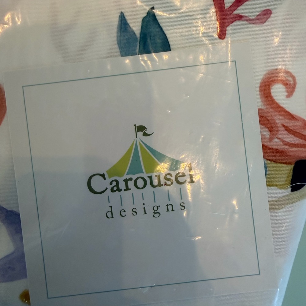 Carousel Designs Watercolor Mermaids Twin Duvet DISCONTINUED